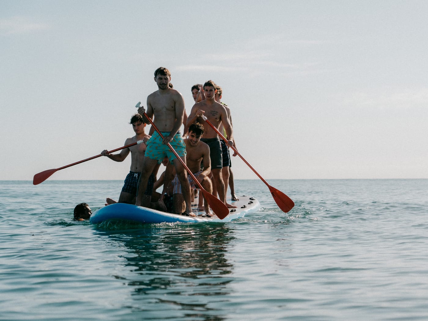 Paddleboarding off the Vinaròs coast